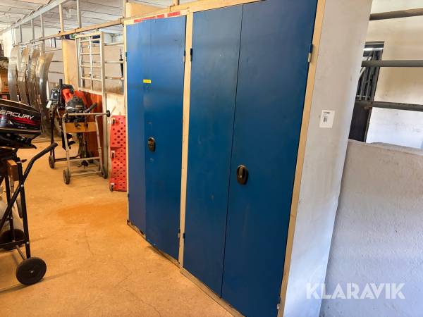 Stålskabe 2 styk Blika