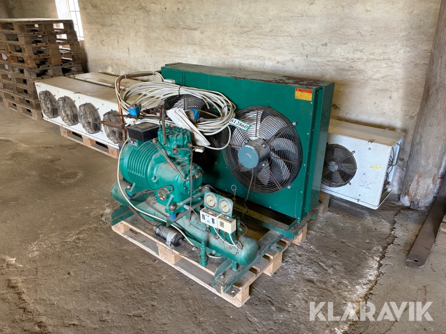 Køleanlæg Beifeng BFB-FJ2-10HP - 3 fordamper/køleelement