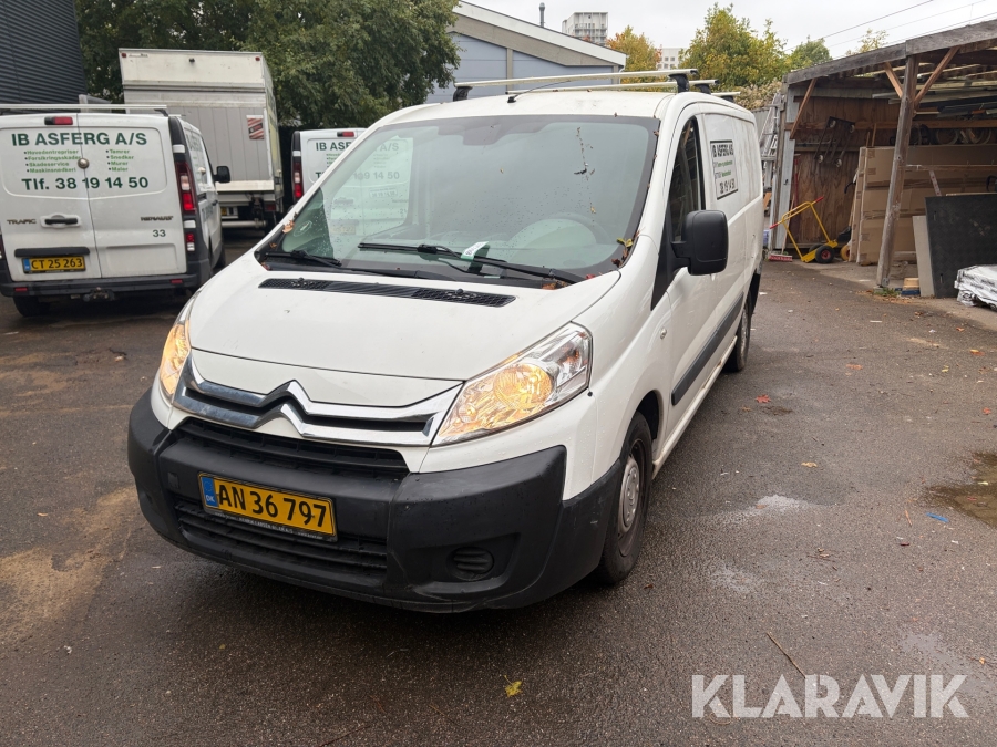 Kassevogn Citroën Jumpy 2,0