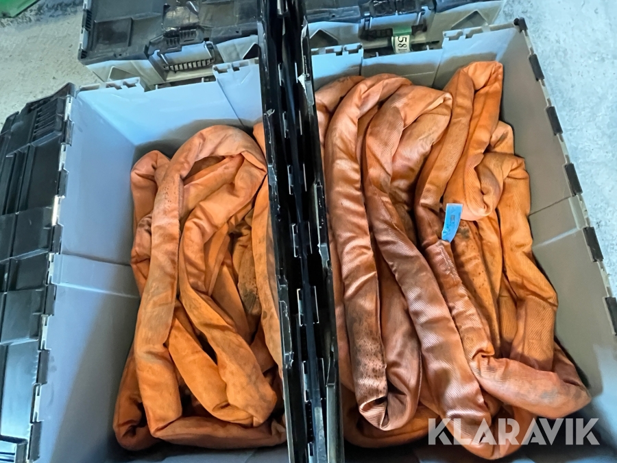 Rundslinger 12 meter / 15 tons 3 styk