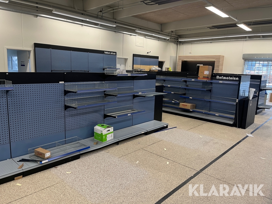 Værksteds/butik inventar