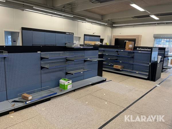 Værksteds/butik inventar