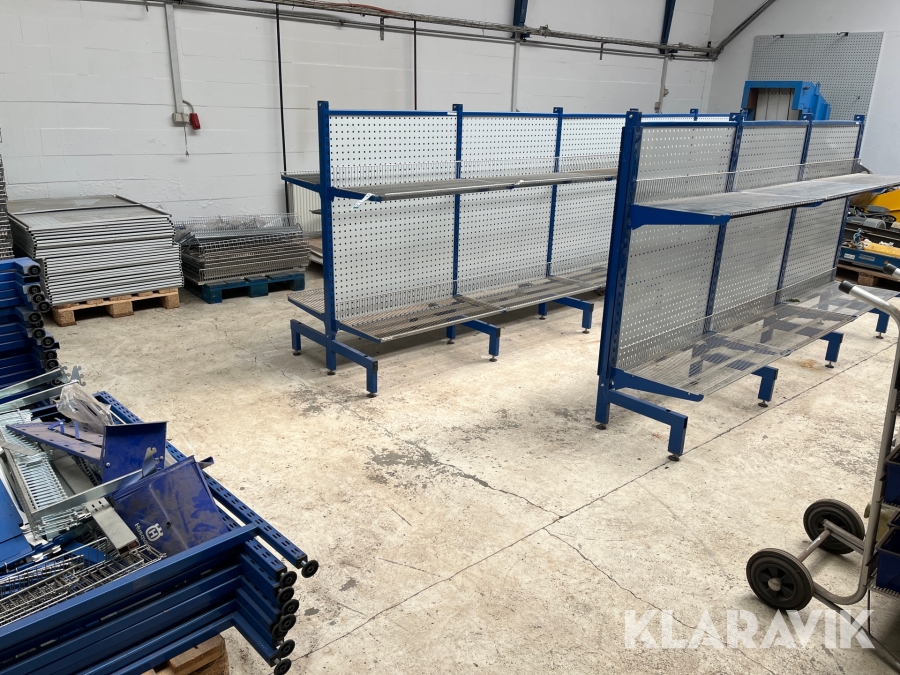 Butiksinventar Assorteret overskud