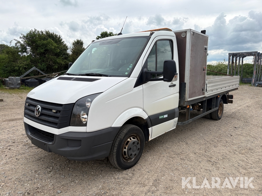 Ladbil Volkswagen Crafter med kran 