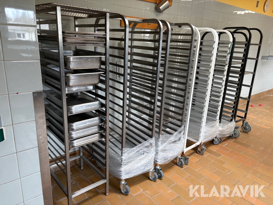 Stik / rullevogne - 7 styks