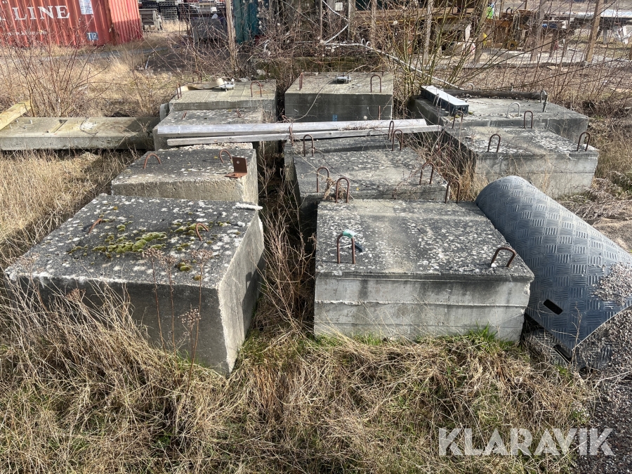 Betonklodser 11 styk