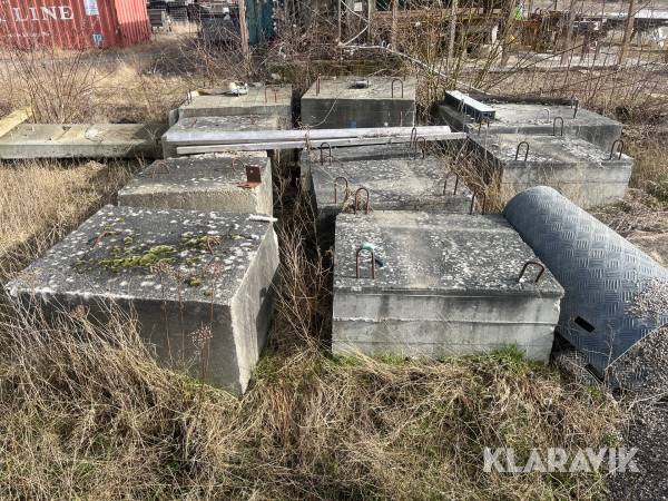 Betonklodser 11 styk