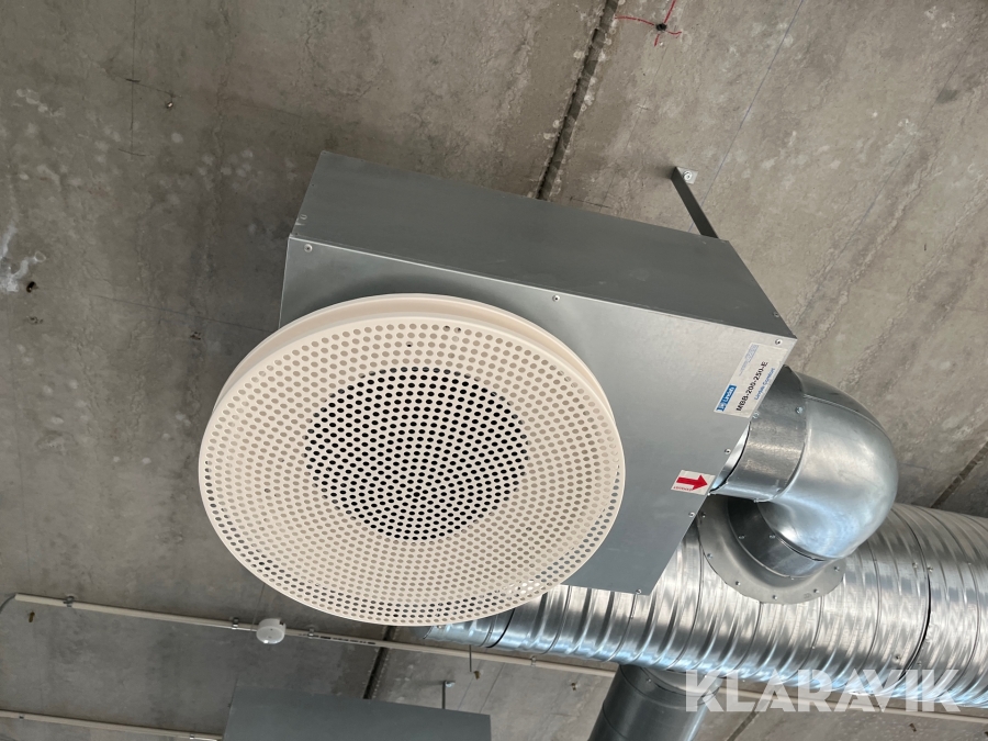 Ventilations udstyr Lindab MBB-200-250E, København, Klaravik