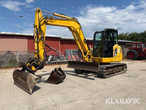 Gravemaskine Komatsu PC 80MR-5