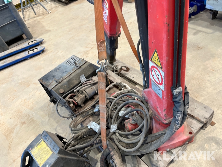 Kran Fassi Micro20, Fredericia, Klaravik auktioner
