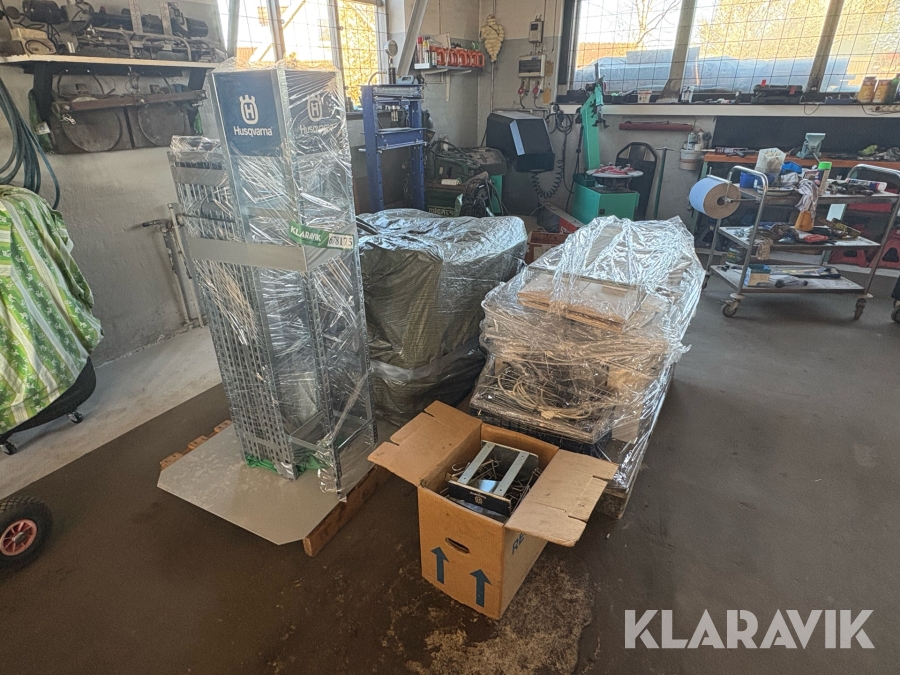 Butiksinventar Reol 6 fag