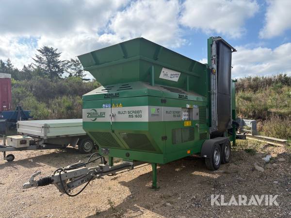 Sorteringsanlæg Zemmler Multi Screen MS 1600 167