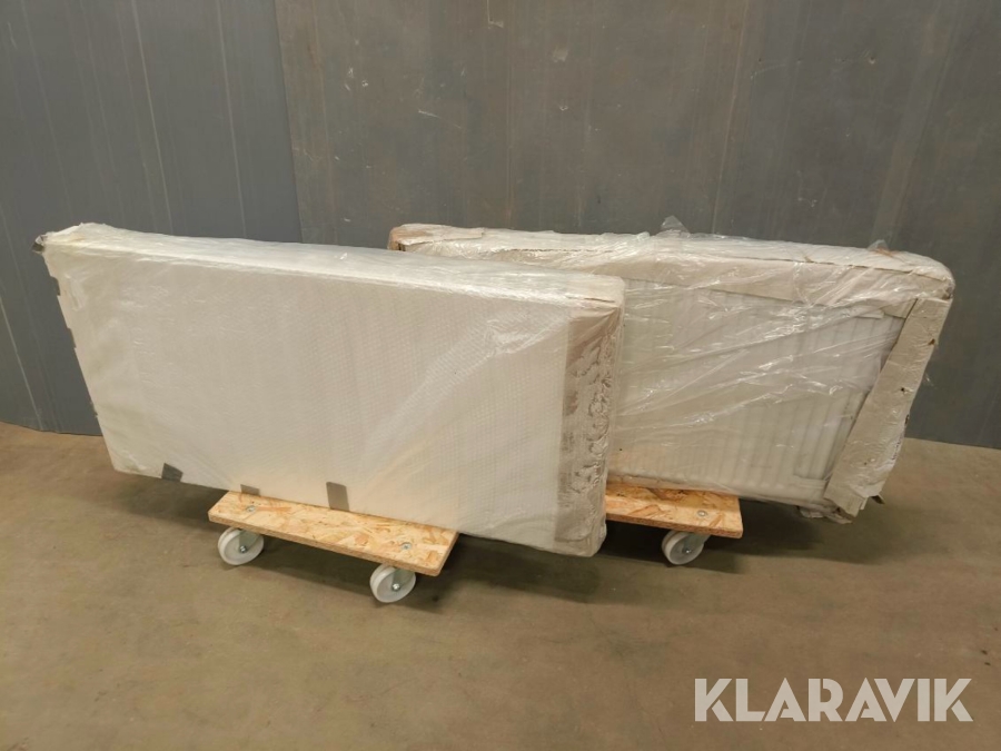 Radiator Hudevad Dobbelt 2 styk