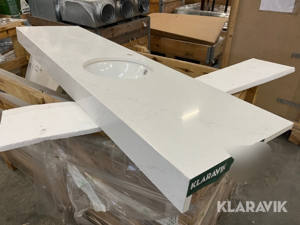 Bordplade med håndvask Silestone 171,5 x 45 cm