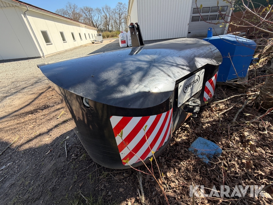 Frontvægt/modvægt Sivertsen