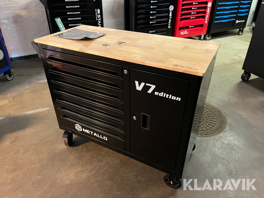 Værkstedsvogn Metallo V7 edition