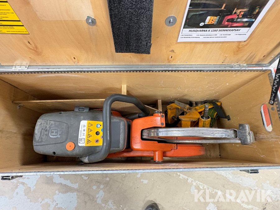 Kapsav Husqvarna K1260 rail