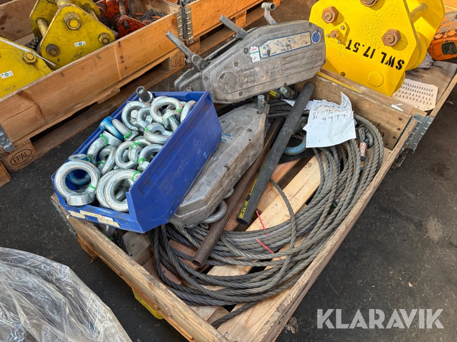 Krantaljer Tirfor 2 styk