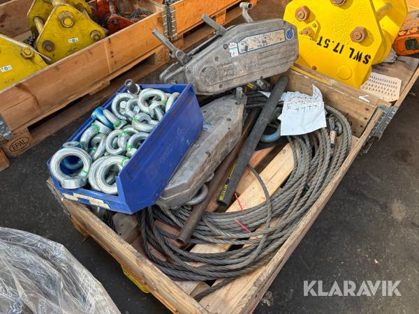 Krantaljer Tirfor 2 styk