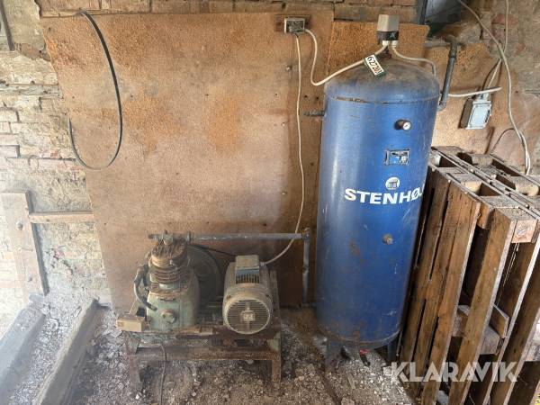 Kompressor Stenhøj med tank