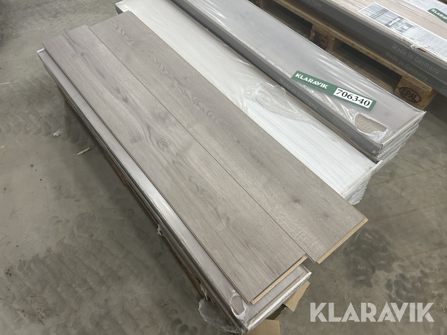 Laminatgulv Haro Oak Bari Grey 17m2