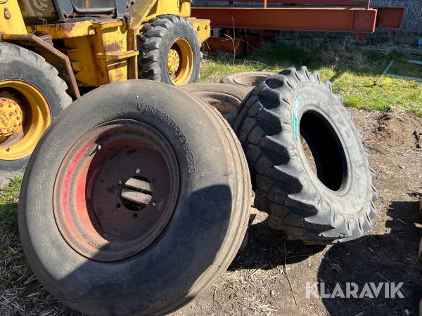 Dæk blandet lot 5 styk