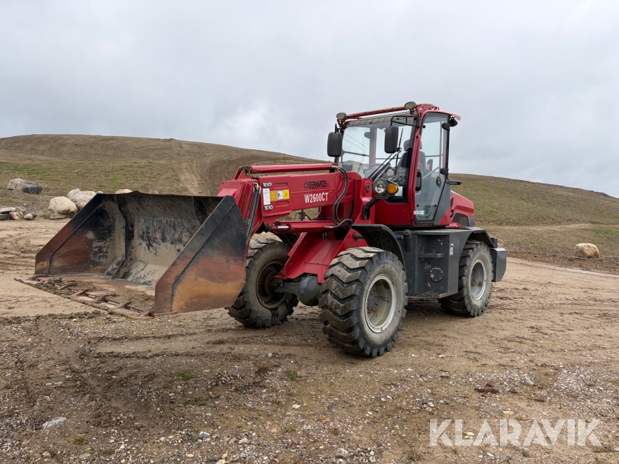 Minilæsser Bernards Baumaschinen W2600CT