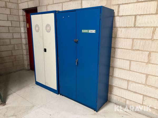 Værkstedsskabe 3 styk