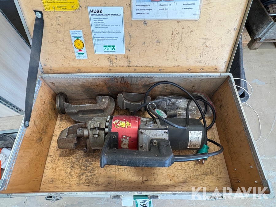 Jernklipper / bukkemaskine Edilgrappa MU26