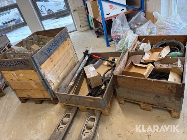 3paller blandet reservedele