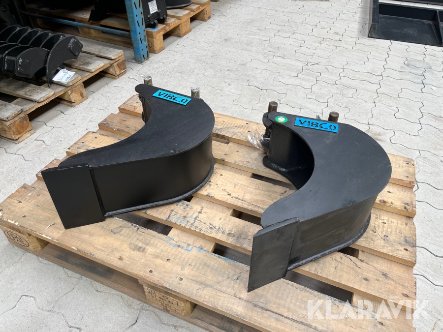 Skovle Vibco Lerskovle 200mm 2 stk