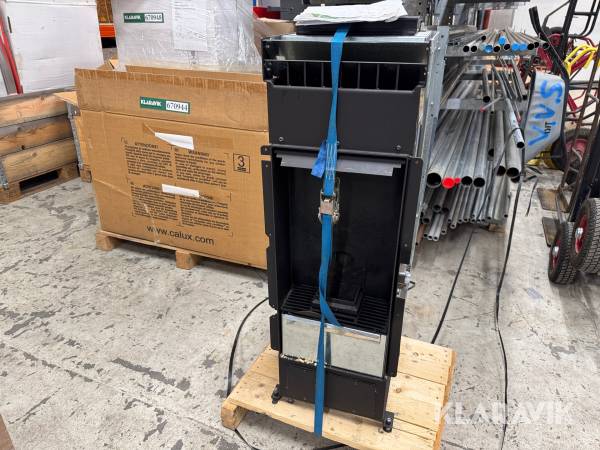 Pilleovn Calux CSA 9 kW med inddækning