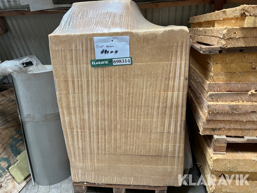 Isolering Isover 100 mm 16 hele bats