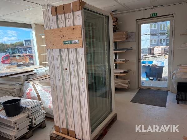 Vinduer og dør Outline Træ/alu 4 styk vindue 1 styk dør