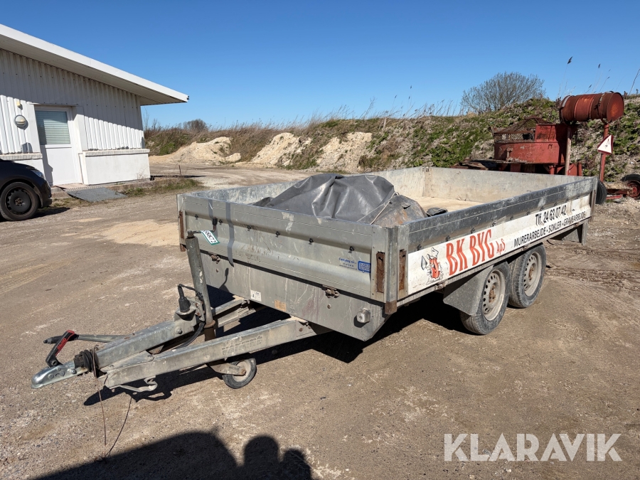 Boogietrailer Variant 2000kg - med bremser