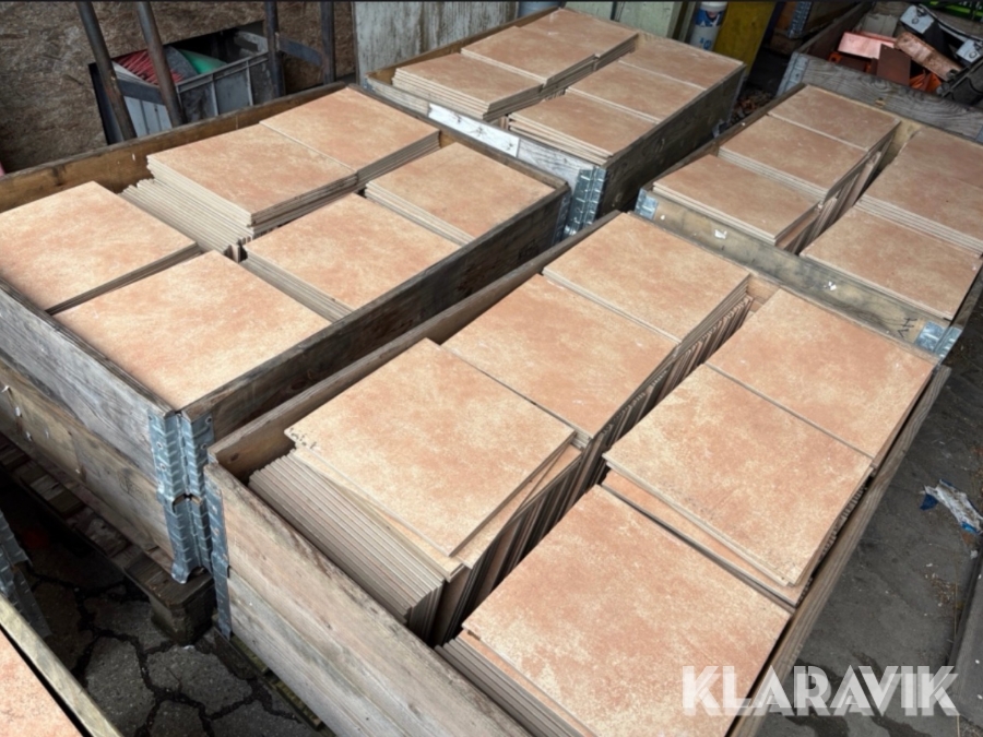 Klinker 5 paller cirka 250 styk pr palle
