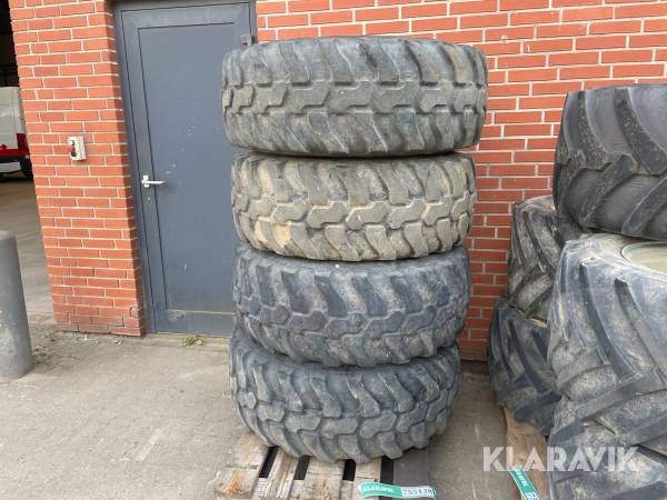 Entreprenør dæk Dunlop 405/70R20 4 styk