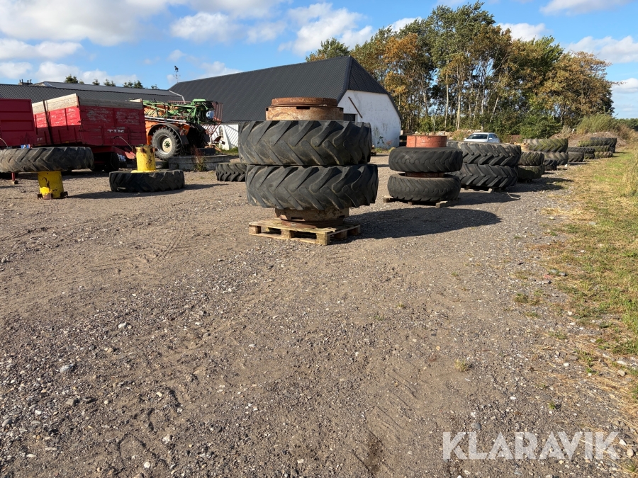 Blandet dæk / tvillingehjul 29 styk