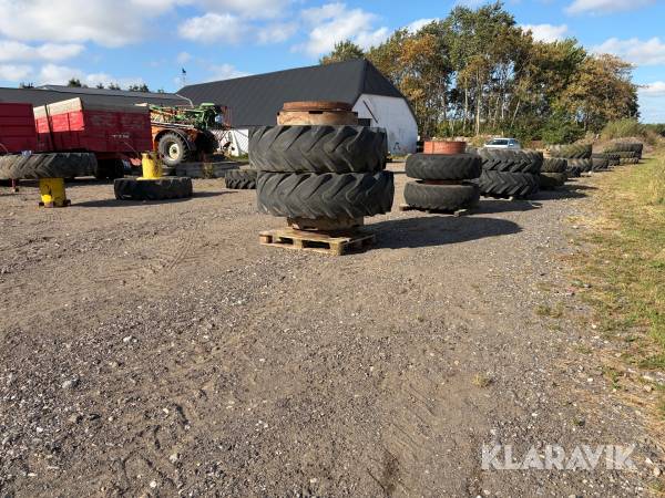 Blandet dæk / tvillingehjul 29 styk