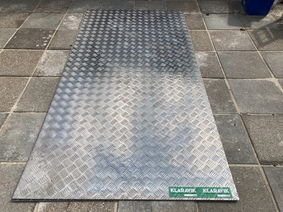 Dørkplader aluminium