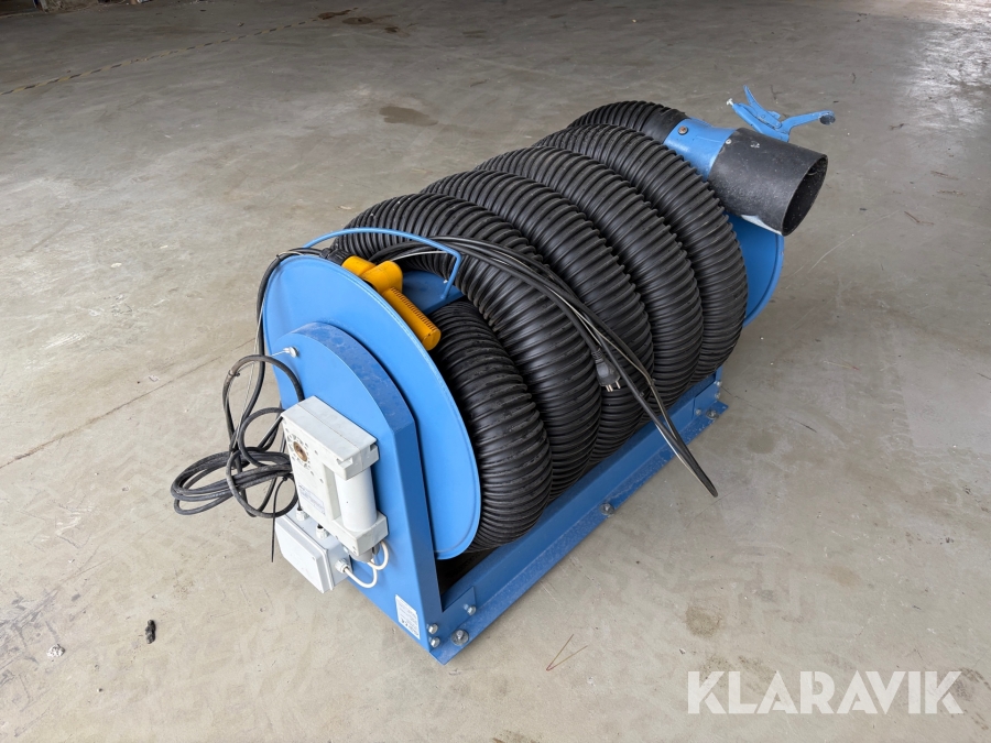 Udstødningsudsugning Gram SR7V-10m/ø125mm