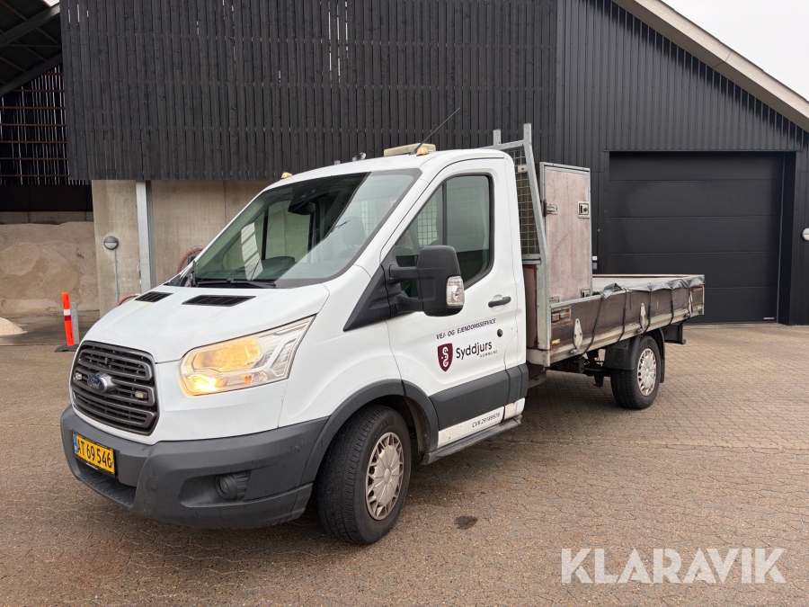 Ladbil Ford Transit 350 L2 2.2 Tdci med kran