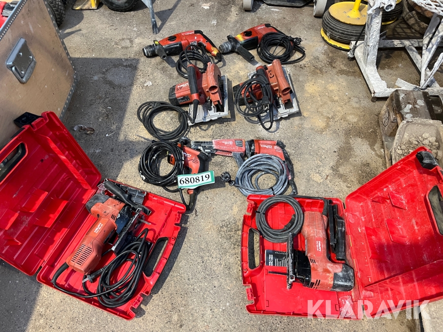 Håndværktøj Hilti 8 styk
