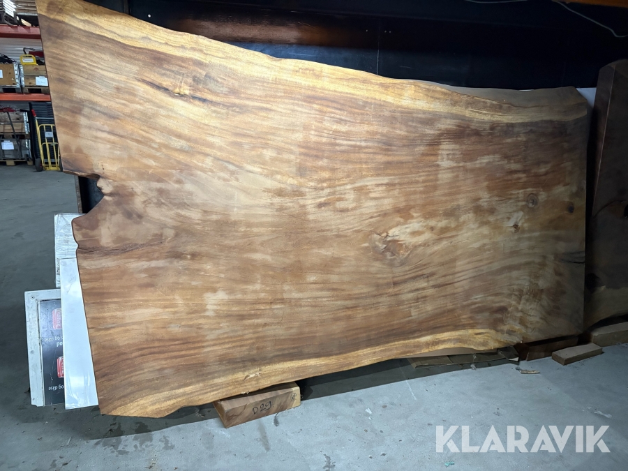 Plankebordplade akacie ubehandlet 1 hel planke