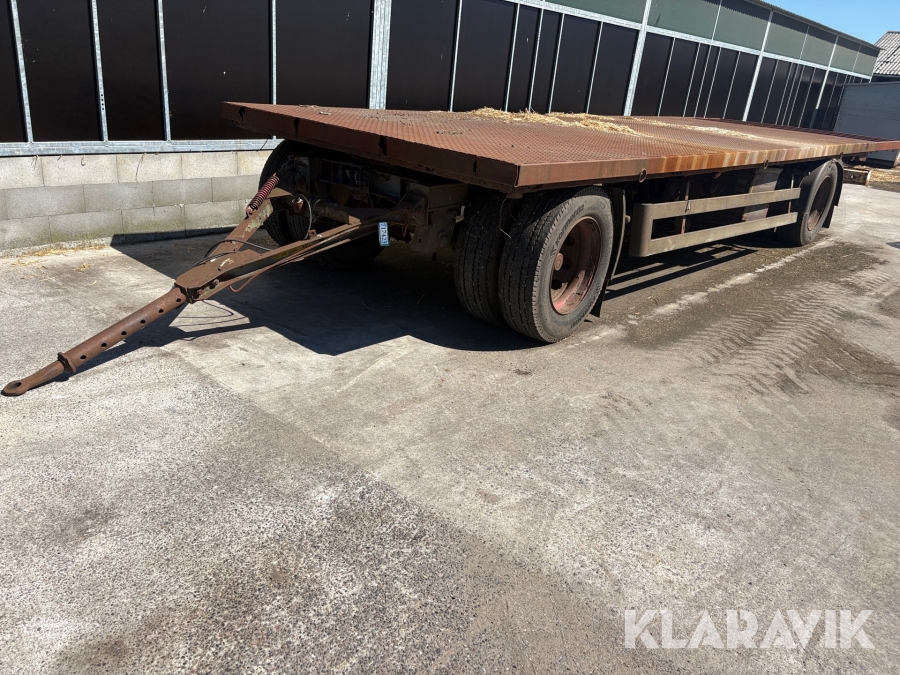 Halmvogn - 8,5 meter lad