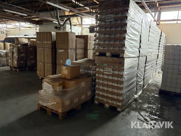 Stort parti plastflasker med låg 500ml vera White - 32 paller/ 39.000 flasker