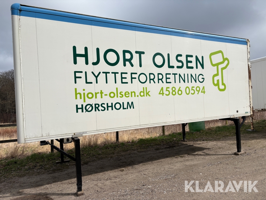 Vekselladscontainer Aluvan WK-180 PA