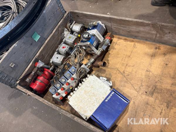 Hydraulik motorer og styringer