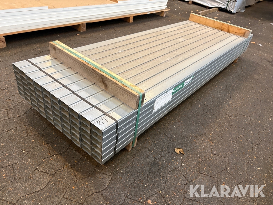 Teleskopskinner Knauf Mr Stolpe M/asym. Flanger - 120 styks