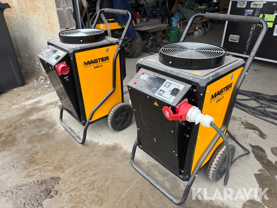 Varmeblæser Dantherm Master EKO 9 2 styk 